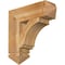 Ekena Millwork Imperial Arts & Crafts Rough Sawn Bracket, Western Red Cedar, 6"W x 22"D x 22"H BKT06X22X22IMP03RWR - alternate 1